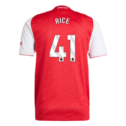 RICE #41 Αυθεντική φανέλα ποδοσφαίρου Arsenal 2025/26 Κόκκινη
