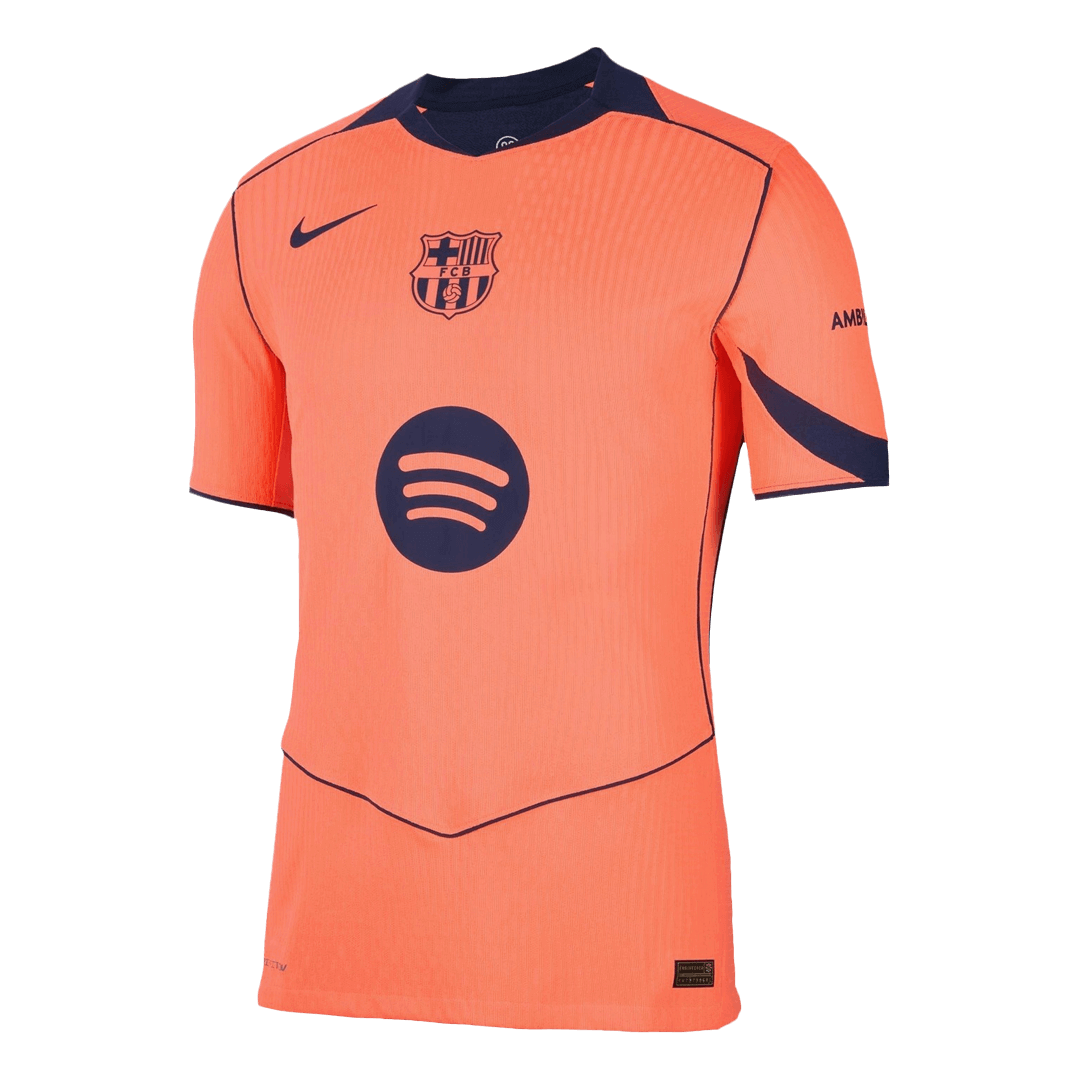 RAPHINHA #11 Barcelona Third Away Authentic Soccer Jersey 2025/26 - UCL