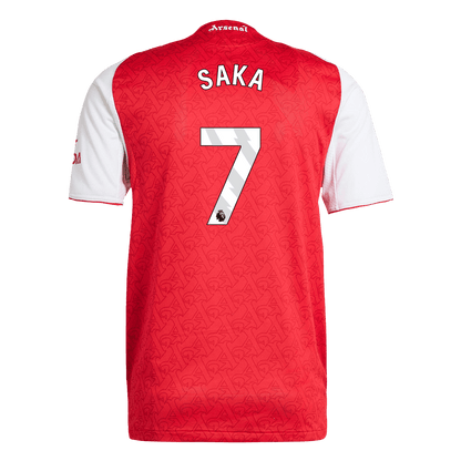 SAKA #7 Αυθεντική φανέλα εντός έδρας ποδοσφαίρου Arsenal 2025/26 Κόκκινο