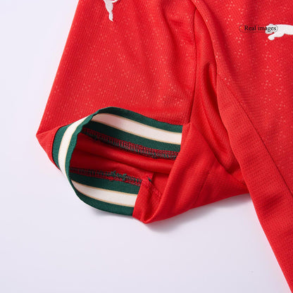 Portugal Home Soccer Jersey Kit(Jersey+Shorts) 2025