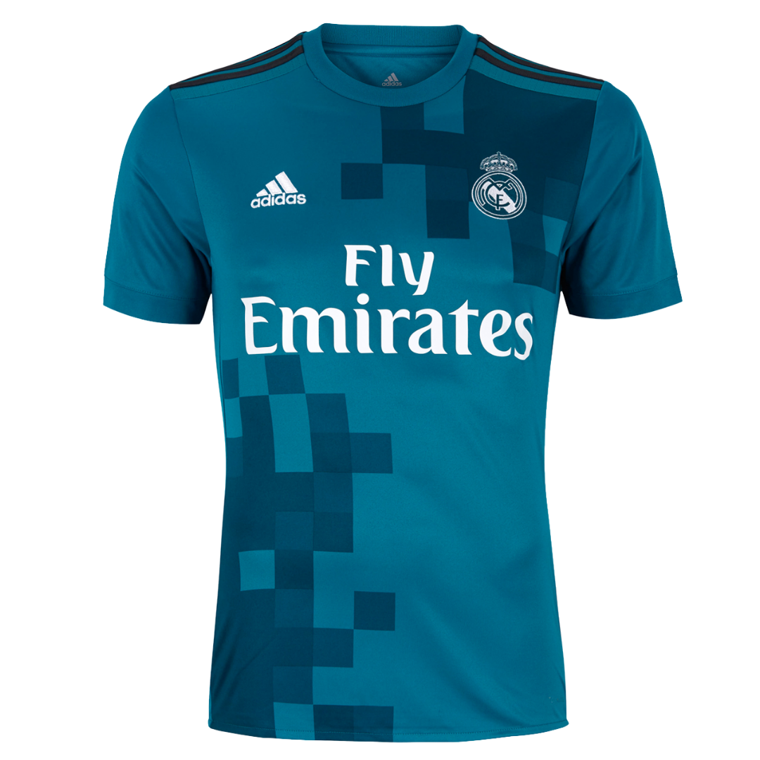 Real Madrid Retro Jersey Third Away Soccer Shirt 2017/18 