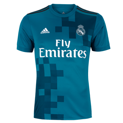 Real Madrid Retro Jersey Third Away Soccer Shirt 2017/18 