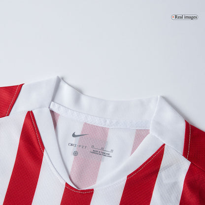 Atletico Madrid Home Kids Soccer Jerseys Full Kit 2025/26