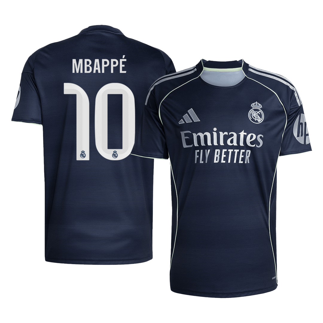 Ρεάλ Μαδρίτης φανέλα Εκτός 2025/26 MBAPPÉ #10 - Premium