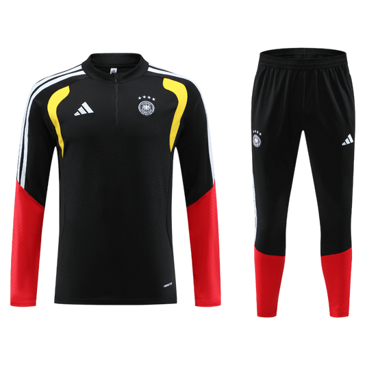 Germany Zipper Sweatshirt Kit(Top+Pants) 2026 Black