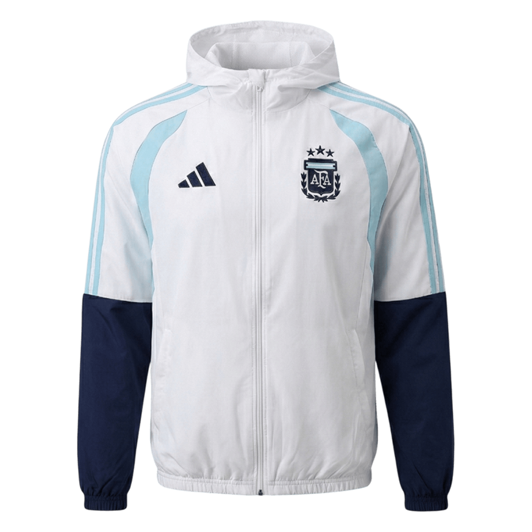 Argentina Hoodie Training Tracksuit Kit(Top+Pants) 2026 White