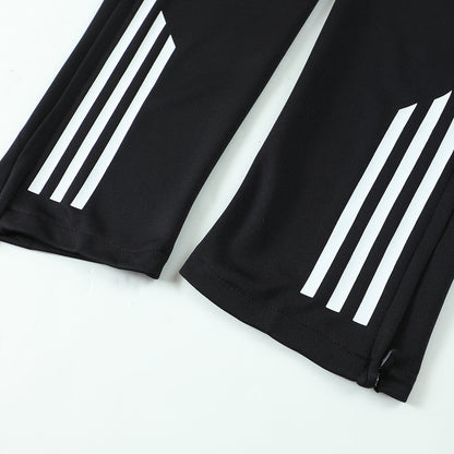 Real Madrid 1/4 Zip Tracksuit 2025/26 Kids Black