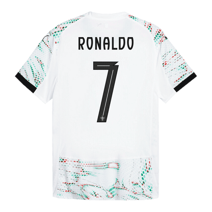 Αυθεντική φανέλα RONALDO #7 Soccer Jersey Portugal Away 2025