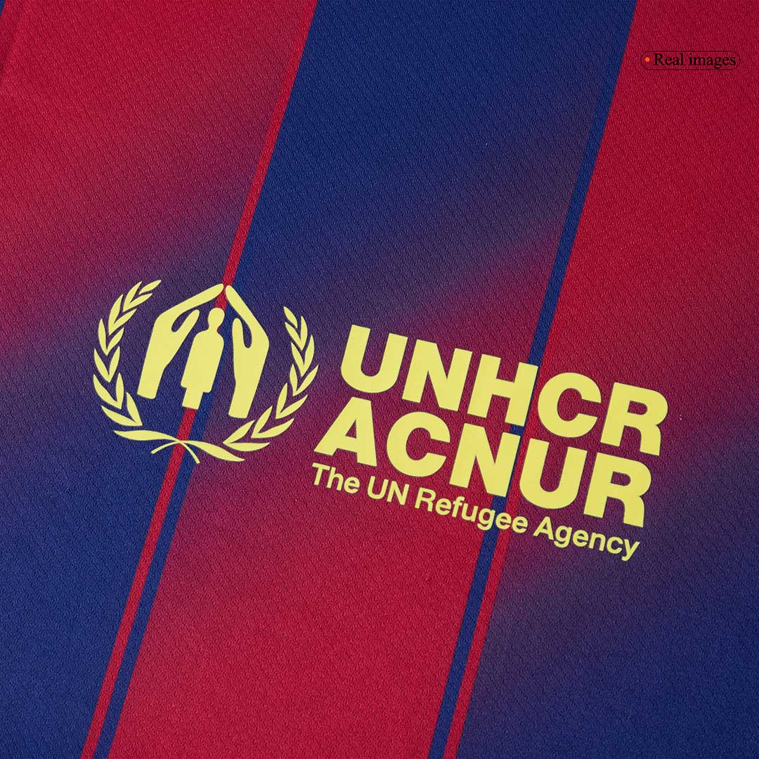 LAMINE YAMAL #10 Barcelona Home Soccer Jersey 2025/26 -UCL