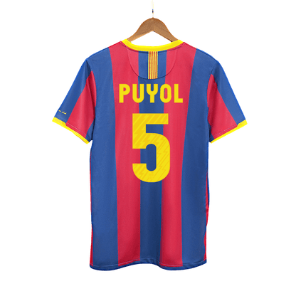 Μπαρτσελόνα Ρετρό φανέλα Εντός 2010/11 PUYOL #5