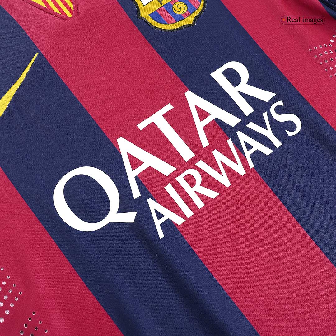 Μπαρτσελόνα Ρετρό φανέλα Εντός 2014/15 SUÁREZ #9