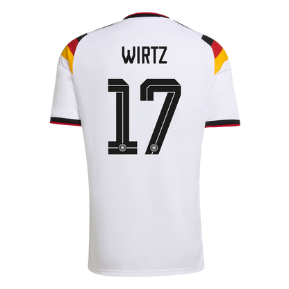 WIRTZ #17 Germany Home Soccer Jersey World Cup 2026