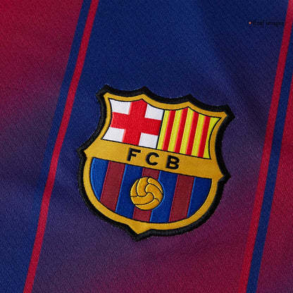 F.DE JONG #21 Barcelona Home Soccer Jersey 2025/26 -UCL