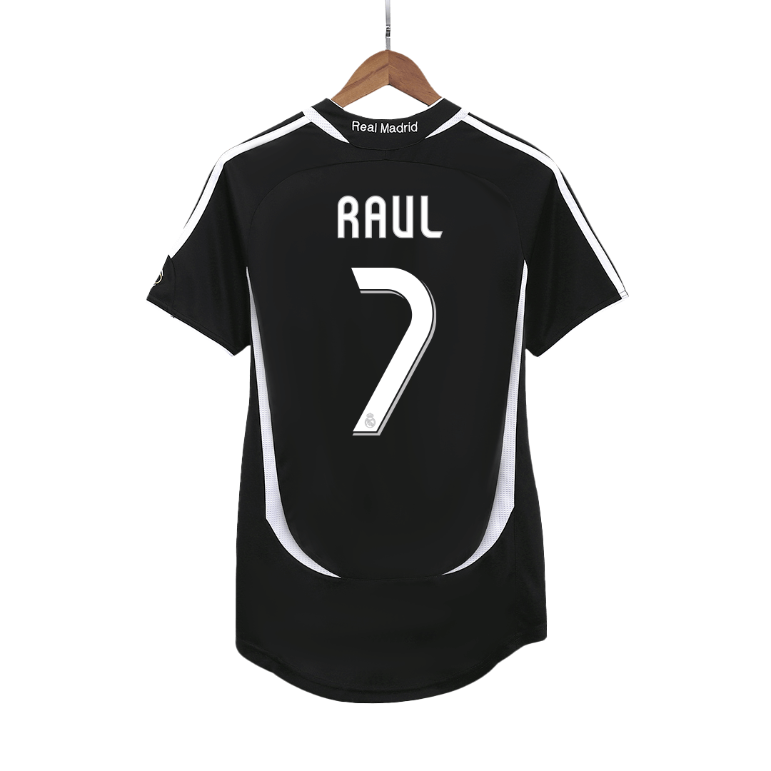 Ρεάλ Μαδρίτης Ρετρό φανέλα Εκτός 2006/07 RAUL #7