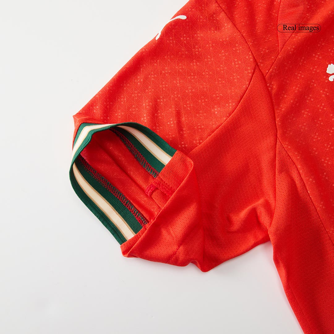 Authentic  RONALDO #7 Portugal Home Soccer Jersey 2025 Red