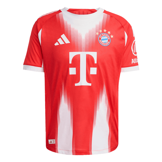 Αυθεντική ποδοσφαιρική φανέλα Bayern Munich για την εντός έδρας σεζόν 2025/26, κόκκινη
