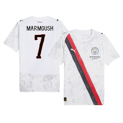 Φανέλα KidSuper Manchester City 2025/26 – Club World Cup με το όνομα MARMOUSH #7