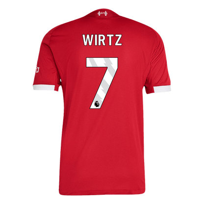 WIRTZ #7 Liverpool Αυθεντική Εντός Έδρας Φανέλα Ποδοσφαίρου 2025/26
