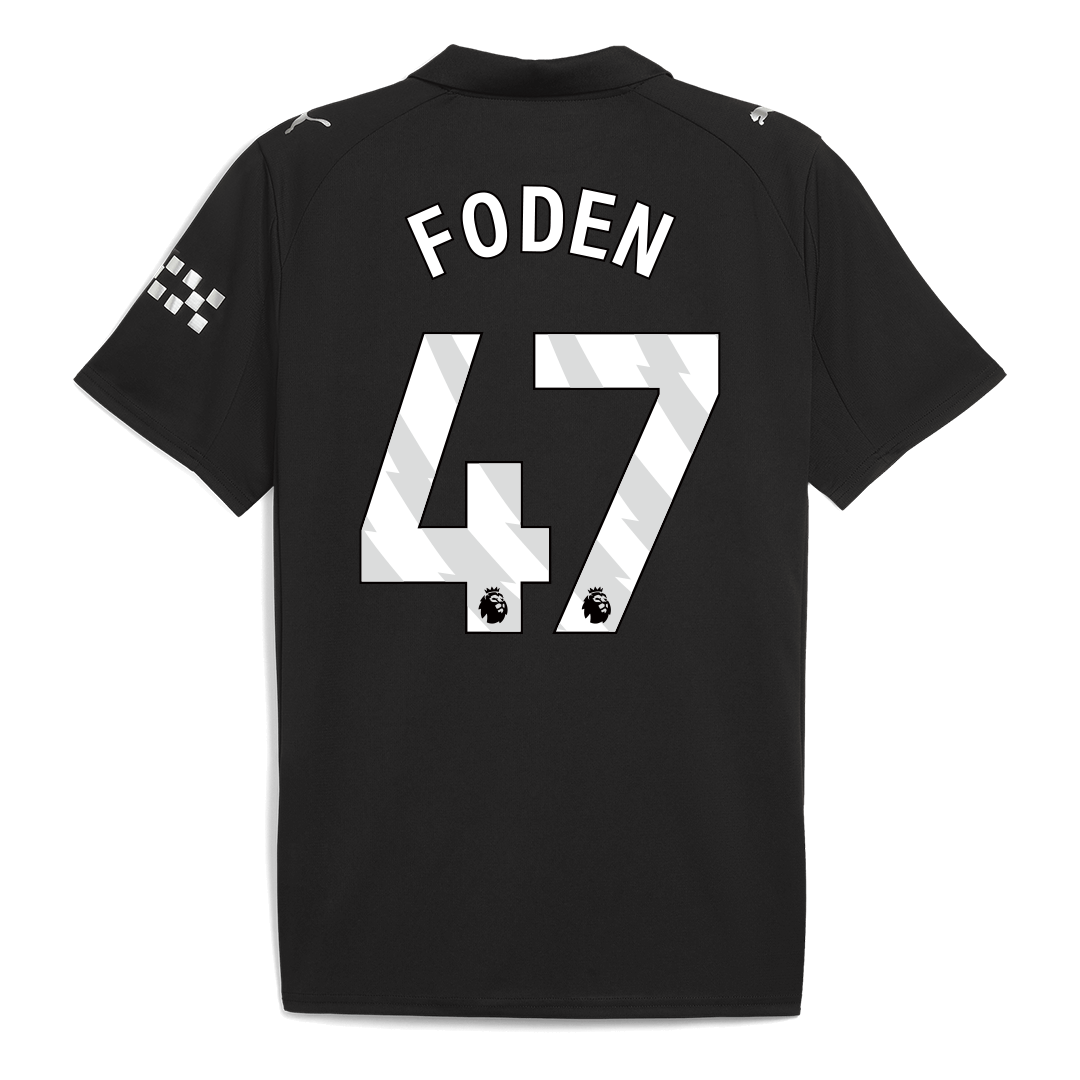 Μάντσεστερ Σίτι φανέλα Εκτός 2025/26 FODEN #47