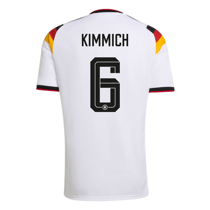 KIMMICH #6 Germany Home Soccer Jersey World Cup 2026