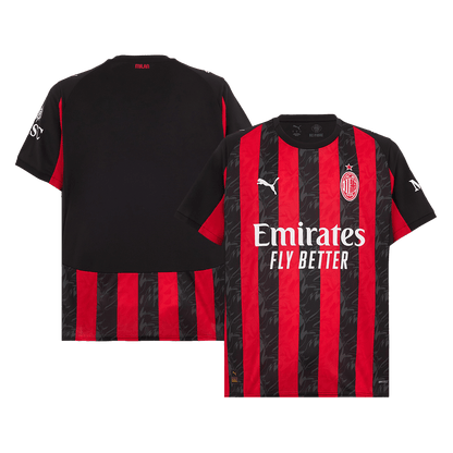 Φανέλα Εντός Έδρας AC Milan 2025/26 Κόκκινο & Μαύρο