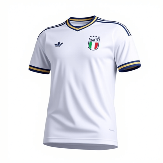 Italy Pre-Match Soccer Jersey World Cup 2026 White