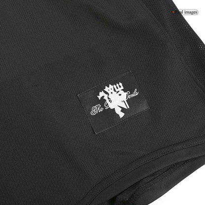 Μάντσεστερ Γιουνάιτεντ Ρετρό φανέλα μακρυμάνικη Εκτός 2007/08