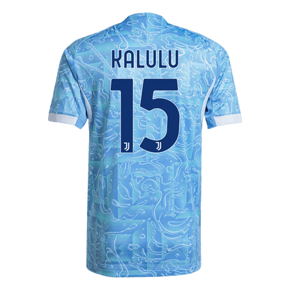 KALULU #15 Juventus Away Player Version Jersey 2025/26