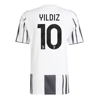 Juventus Jeep x Visit Detroit Sponsor YILDIZ #10 Home Soccer Men's Jersey 2025/26