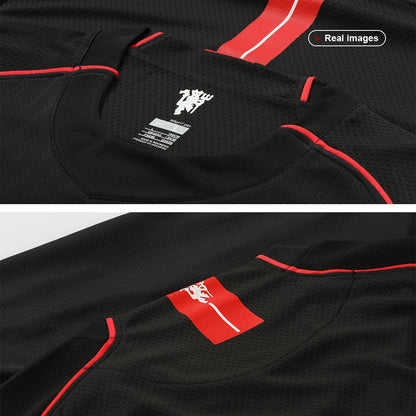 Retro Jersey ROONEY #10 Manchester United Retro Jersey Away Soccer Shirt 2007/08