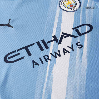 FODEN #47 Φανέλα ποδοσφαίρου Manchester City εντός έδρας 2025/26 Μπλε