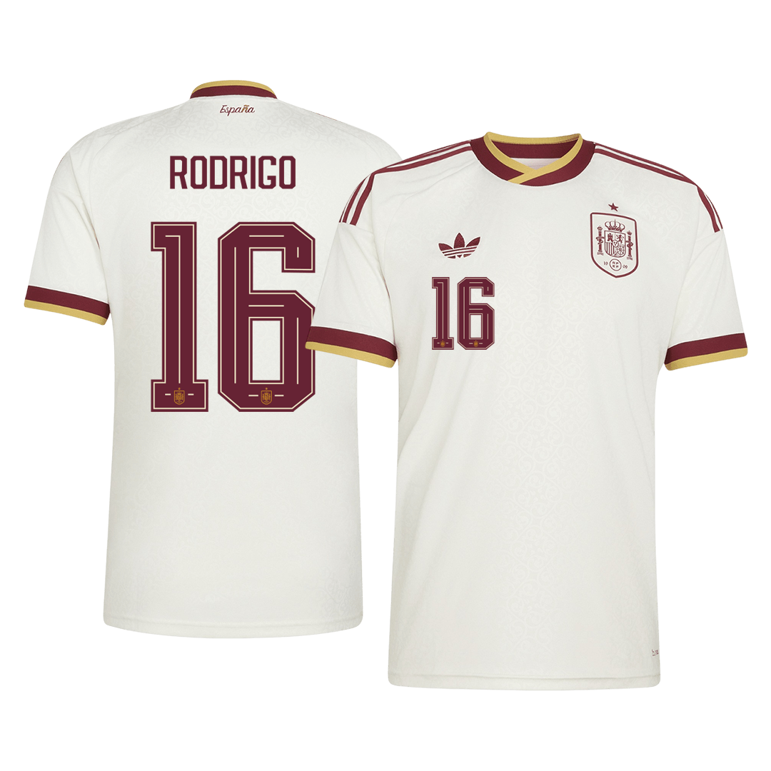 Ισπανία φανέλα Εκτός Παγκόσμιο Κύπελλο 2026 RODRIGO #16