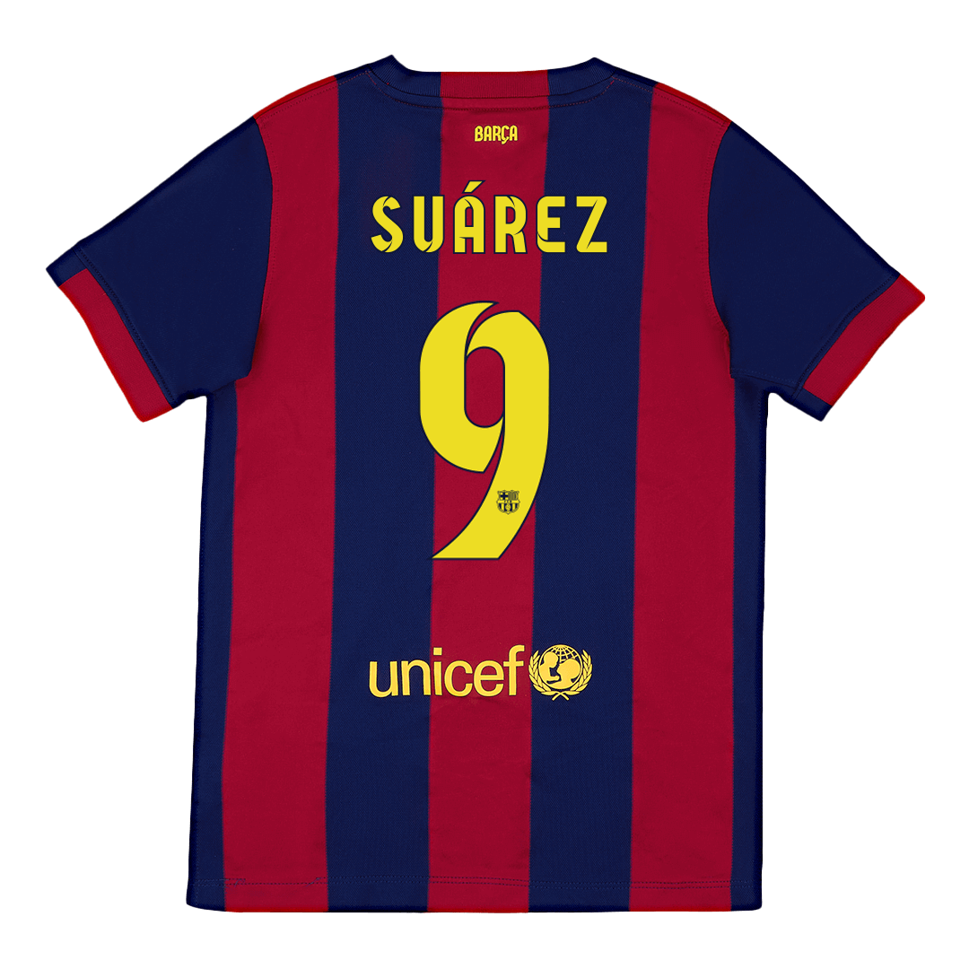 Μπαρτσελόνα Ρετρό φανέλα Εντός 2014/15 SUÁREZ #9