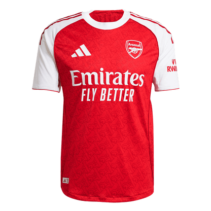RICE #41 Αυθεντική φανέλα ποδοσφαίρου Arsenal 2025/26 Κόκκινη