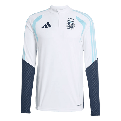 Argentina 1/4 Zip Tracksuit 2026 Kids White