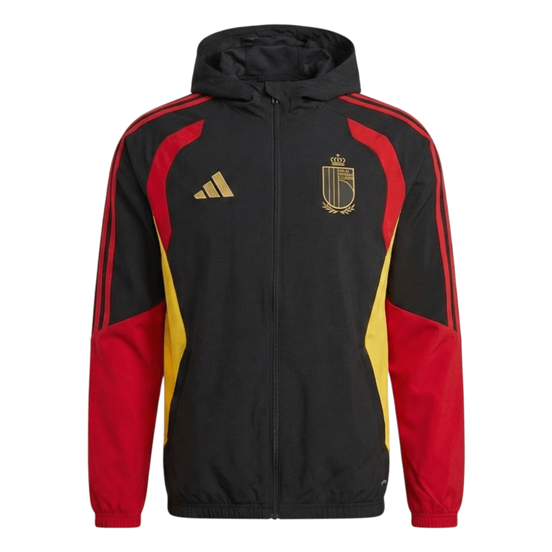 Belgium Windbreaker Hoodie Kit(Top+Pants) Black 2026