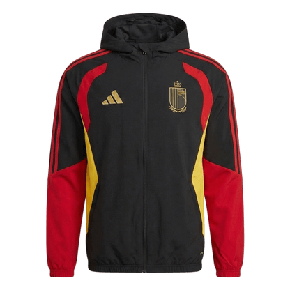 Belgium Windbreaker Hoodie Kit(Top+Pants) Black 2026
