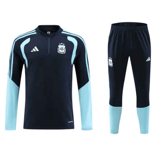 Argentina 1/4 Zip Tracksuit 2026 Navy