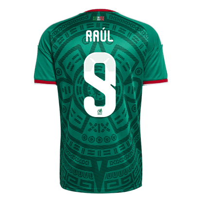 Μεξικό φανέλα Εντός Παγκόσμιο Κύπελλο 2026 Raúl #9 - Premium