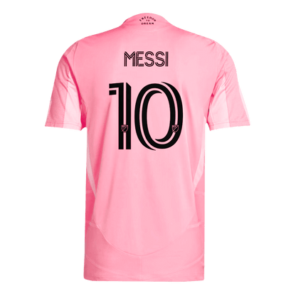 Αυθεντική φανέλα MESSI #10 Soccer Jersey Inter Miami CF Home 2025