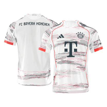 Αυθεντική ποδοσφαιρική φανέλα Bayern Munich εκτός έδρας 2025/26