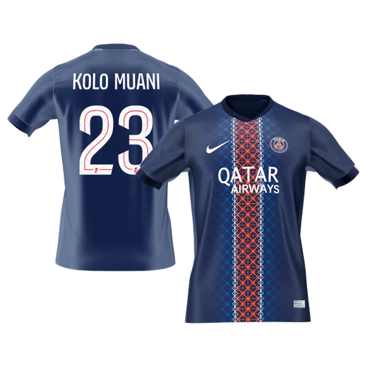 PSG φανέλα Εντός 2025/26 KOLO MUANI #23 - Premium