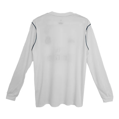 Real Madrid Retro Jersey Home Long Sleeve Soccer Shirt 2017/18 