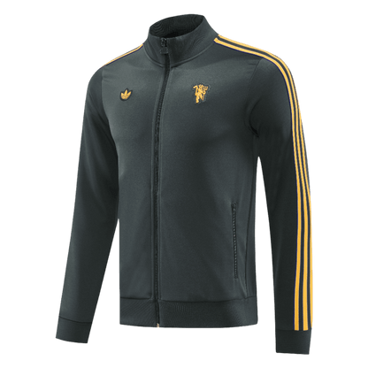 Manchester United Track Jacket 2025/26 - Black