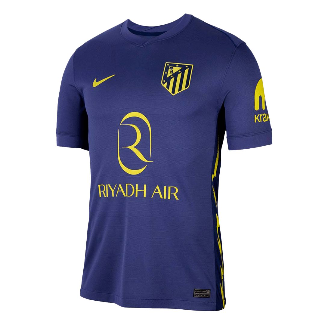 Men's Atletico Madrid GRIEZMANN #7 Away Soccer Jersey 2025/26