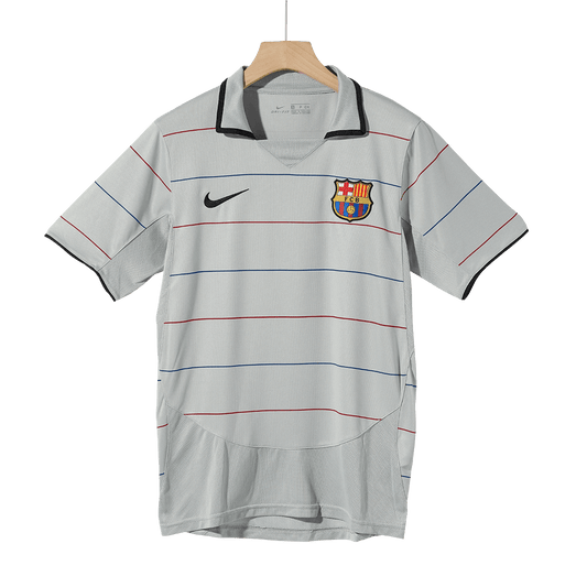 Ρετρό φανέλα Barcelona Εκτός έδρας ποδοσφαίρου 2003/04