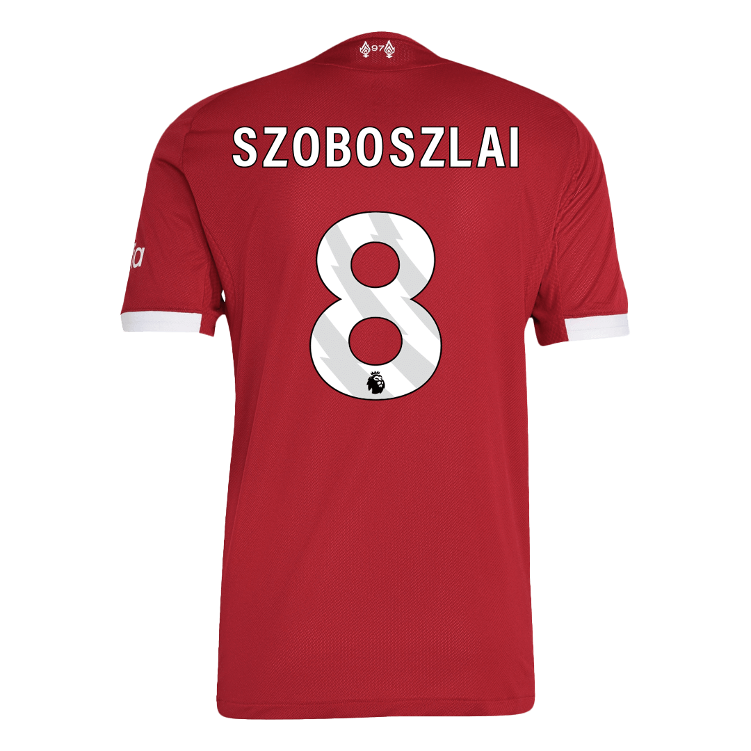 Λίβερπουλ φανέλα Εντός 2025/26 SZOBOSZLAI #8 - Match Version