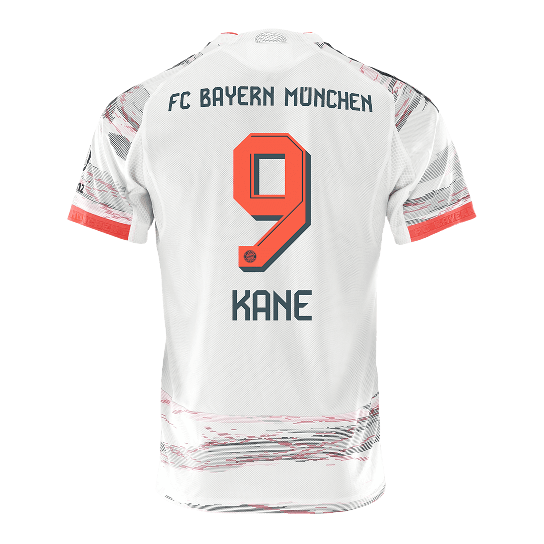 Αυθεντική ποδοσφαιρική φανέλα KANE #9 Bayern Munich εκτός έδρας 2025/26
