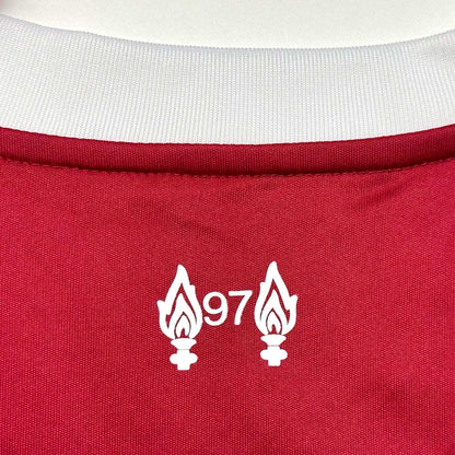 VIRGIL #4 Liverpool Home Soccer Jersey 2025/26