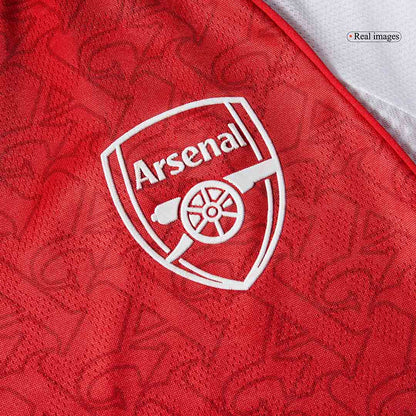 Arsenal Authentic  SALIBA #2 Soccer Jersey 2025/26